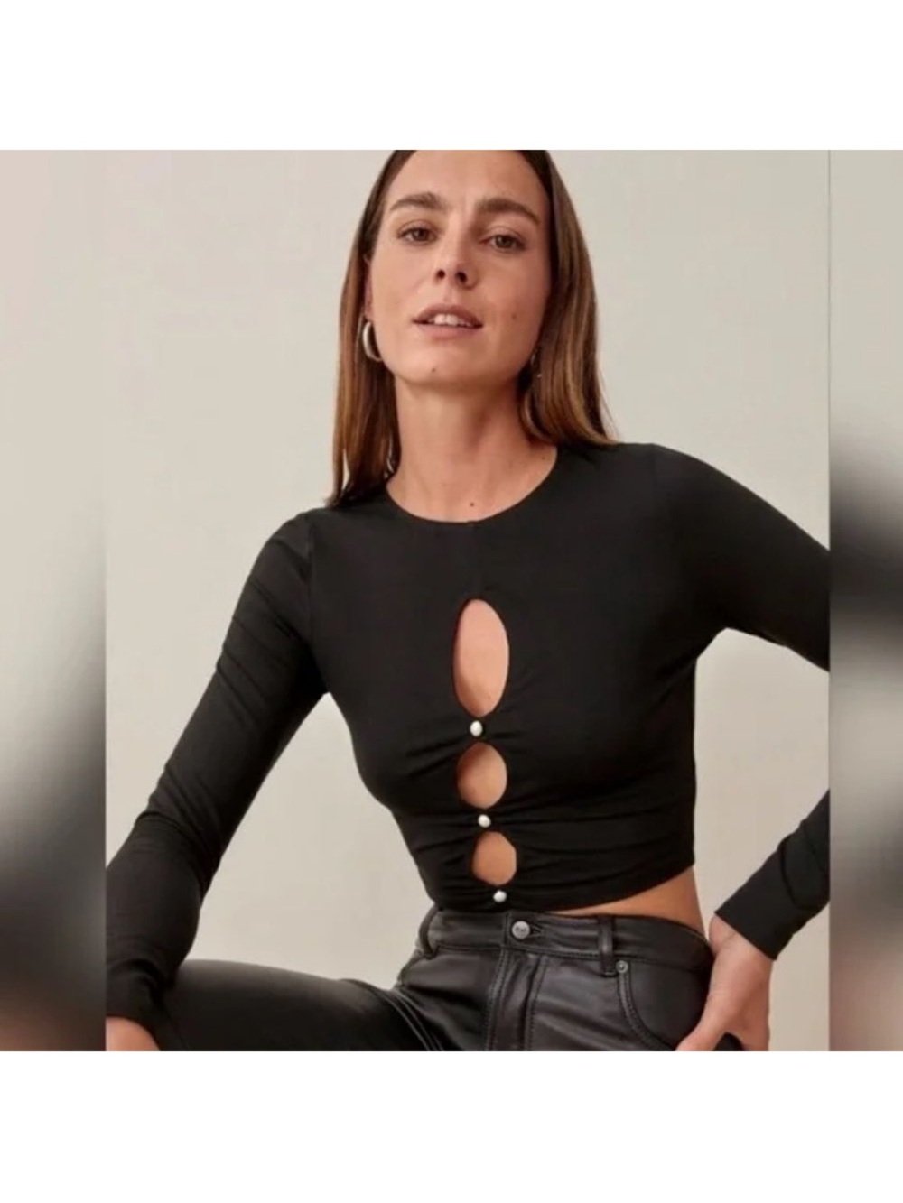 Reformation Vernon Stretchy Top